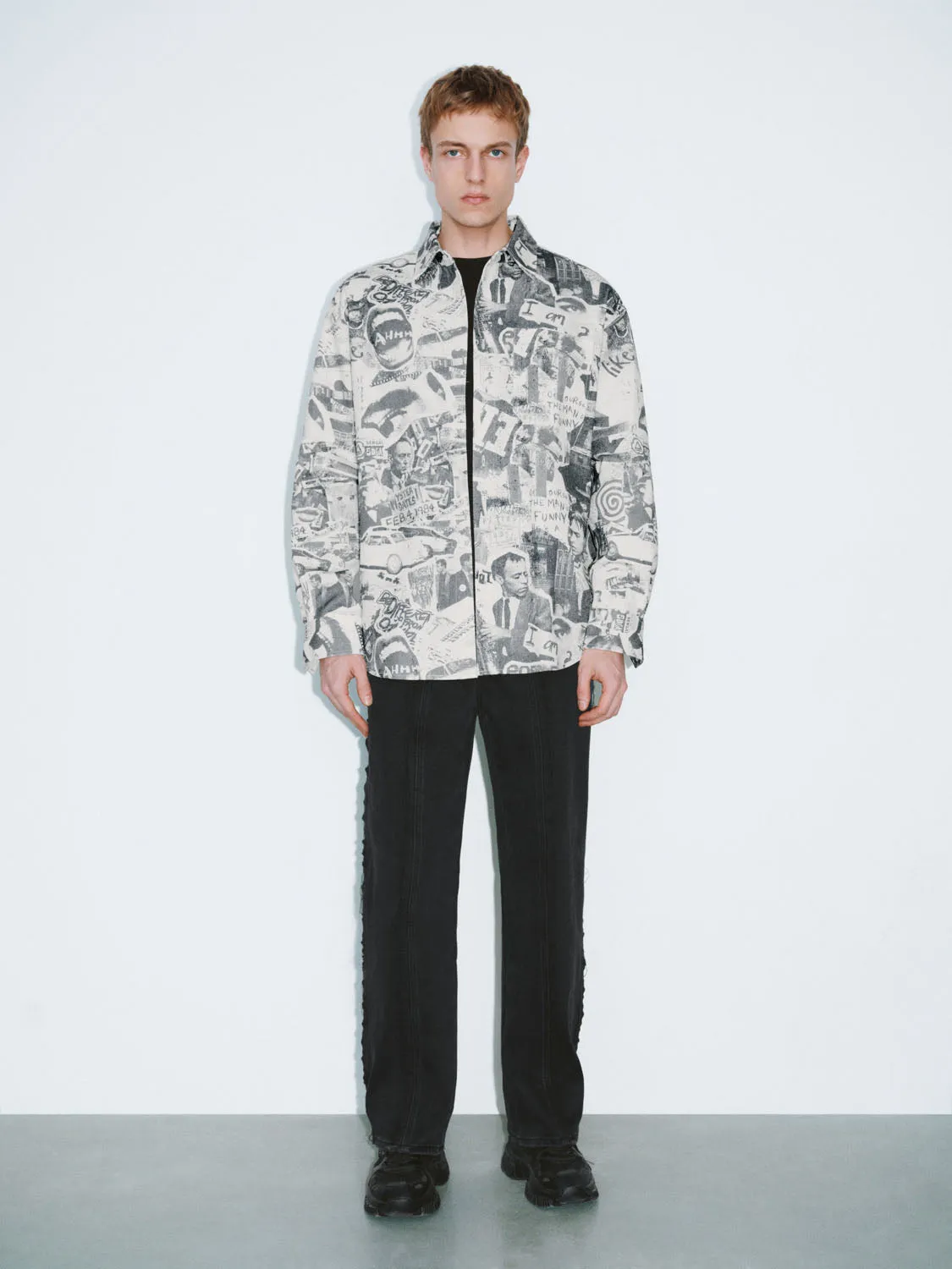 Oversized Long Sleeve Shirts sold by Urban Revivo product image thumbnail 5