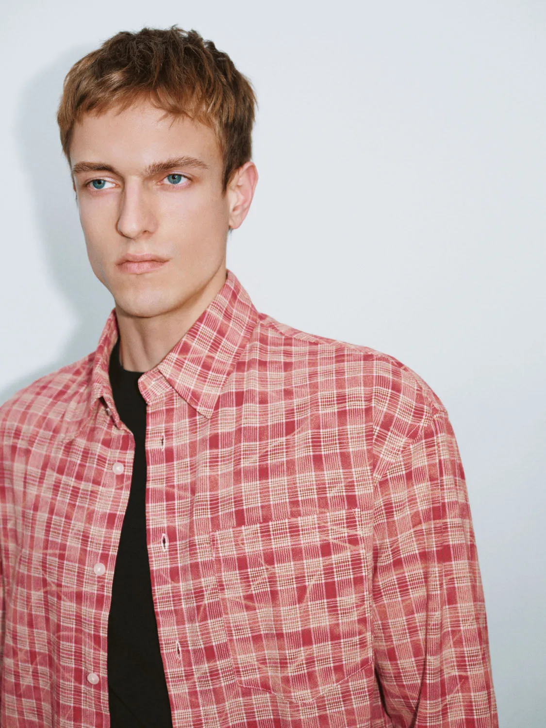 Plaid Long Sleeve Shirts sold by Urban Revivo product image thumbnail 3