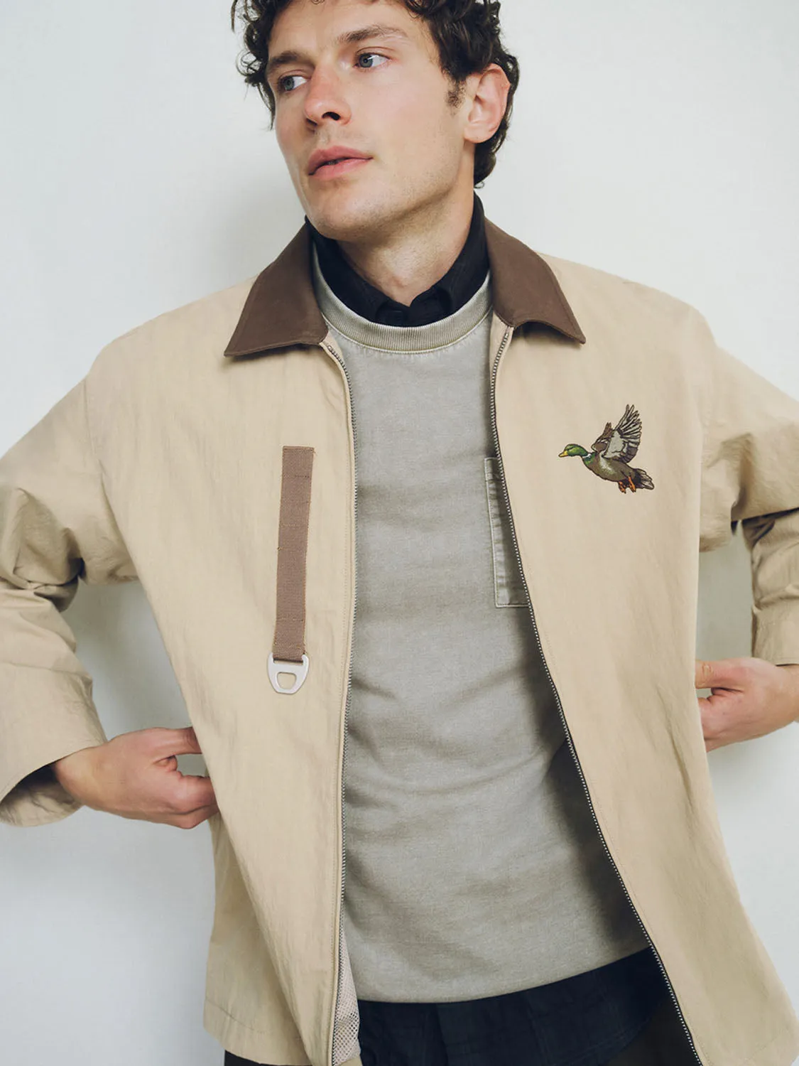 Zip Up Front Jackets sold by Urban Revivo product image thumbnail 5