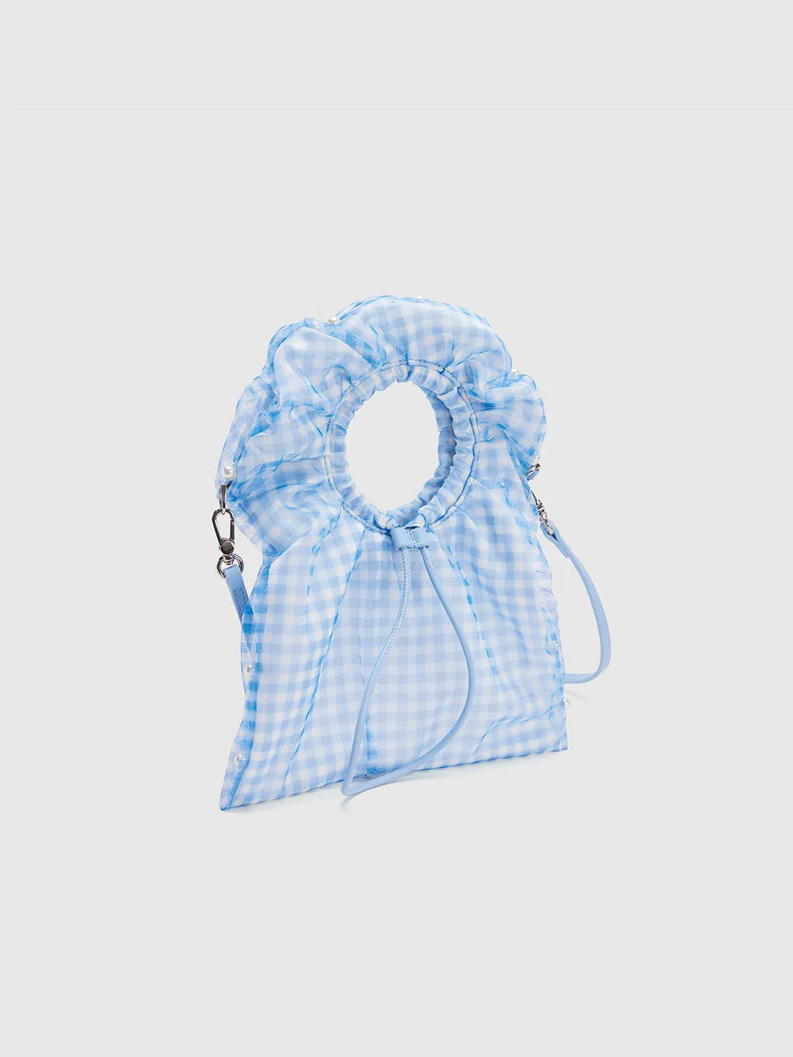 Plaid Pearl Decor Shoulder Bags sold by Urban Revivo product image thumbnail 2