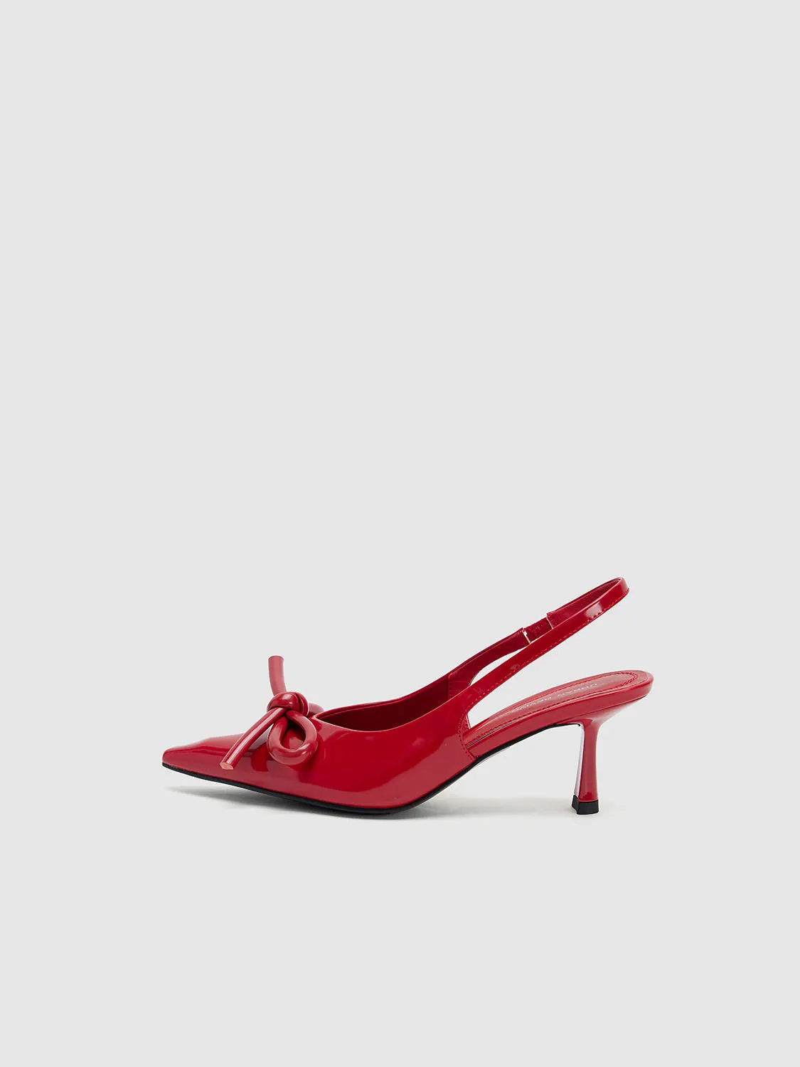 Vegan Leather Slingbacks sold by Urban Revivo product image thumbnail 2