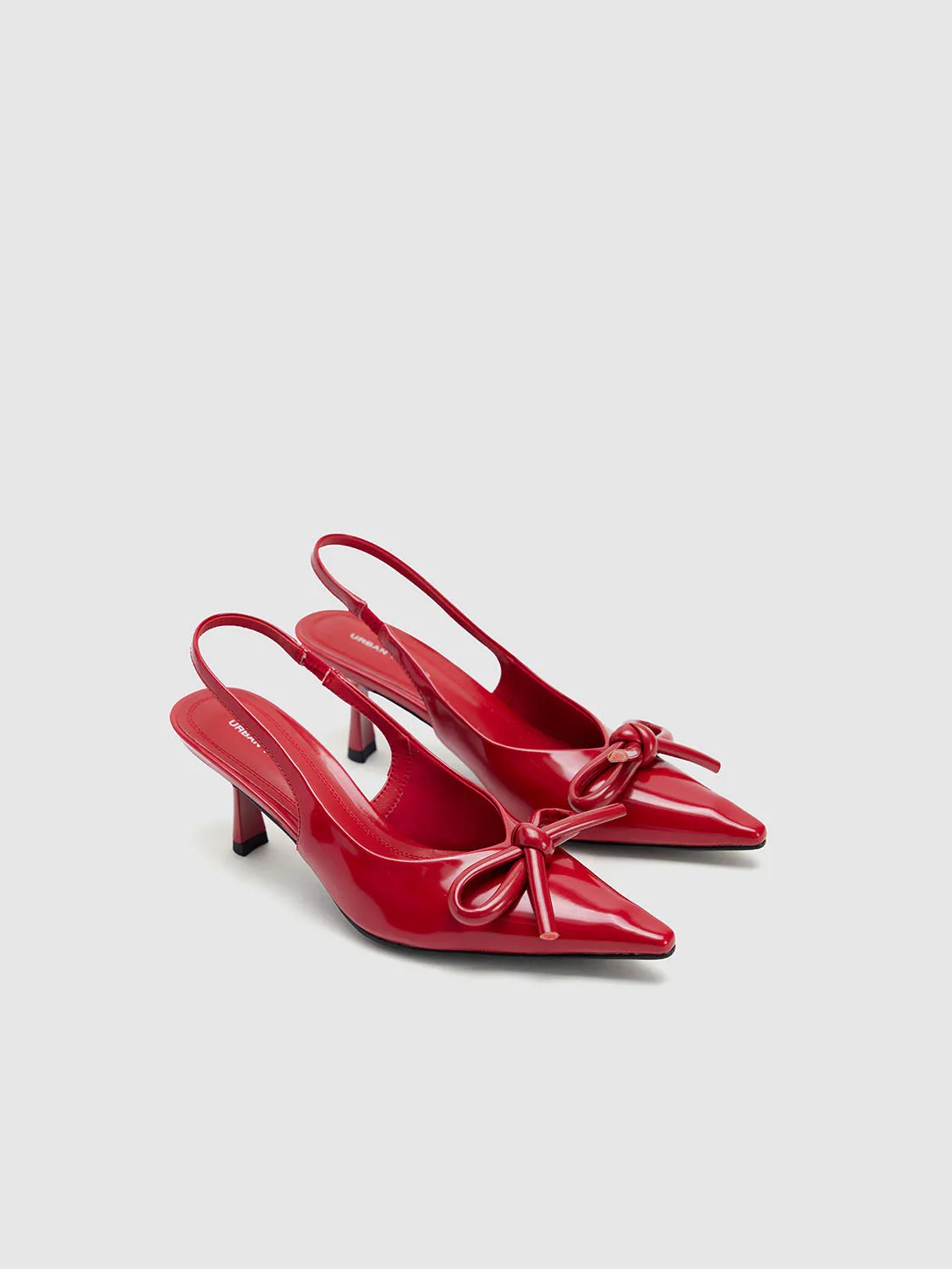 Vegan Leather Slingbacks sold by Urban Revivo