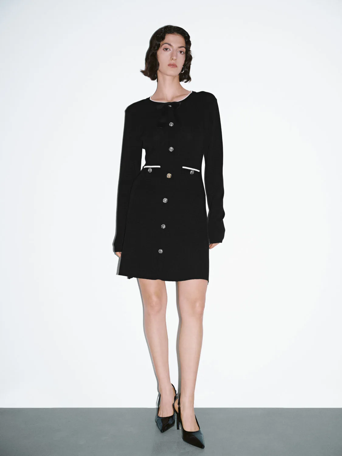 Knitted Long Sleeve Dresses sold by Urban Revivo product image thumbnail 5