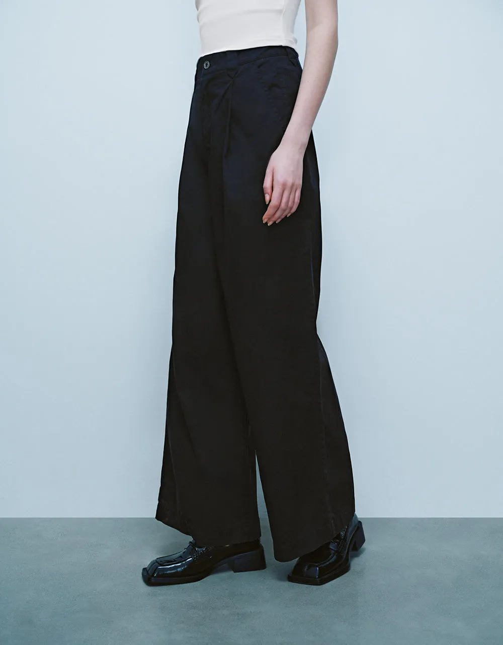 Wide-Leg Pants sold by Urban Revivo product image thumbnail 4