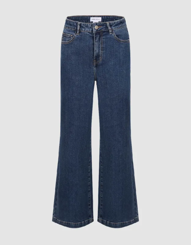 Wide-Leg Jeans sold by Urban Revivo