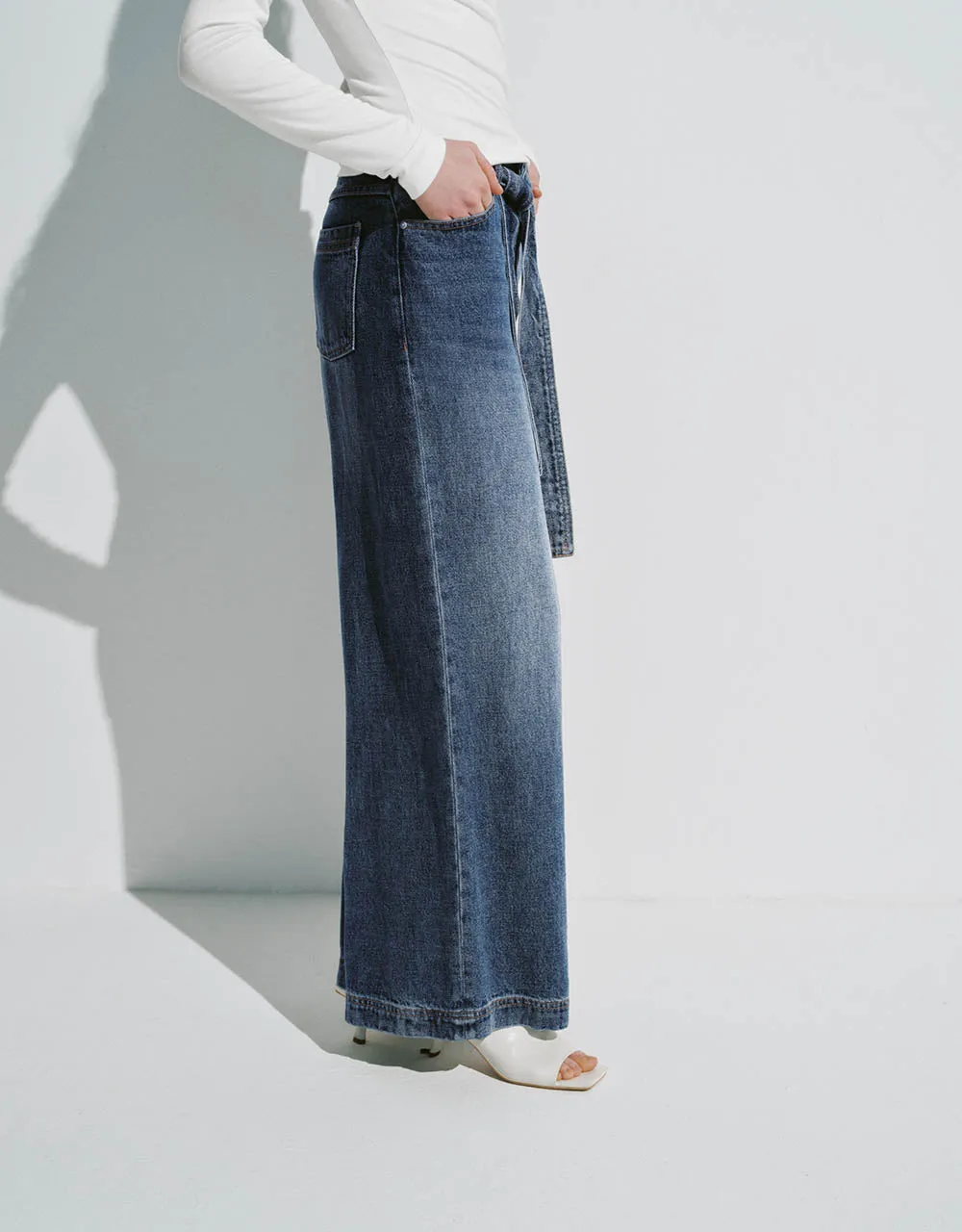 Wide-Leg Jeans sold by Urban Revivo product image thumbnail 4
