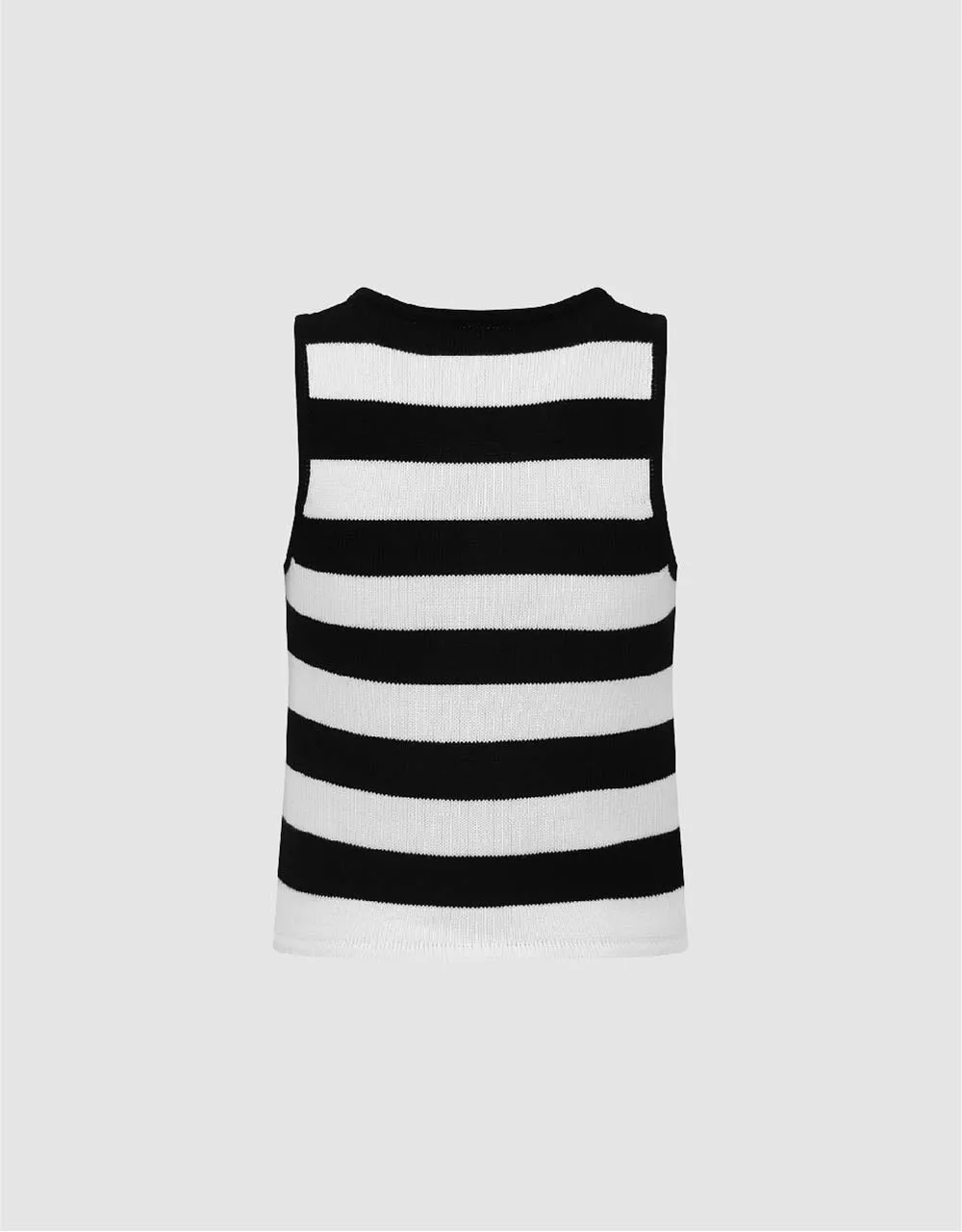 Striped Knitted Tank Top sold by Urban Revivo product image thumbnail 5