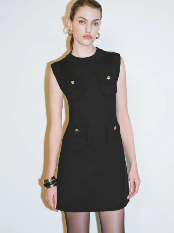 Sleeveless Knitted Dresses sold by Urban Revivo