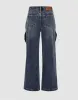 Ruffle Wide-Leg Jeans sold by Urban Revivo