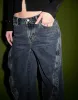 Ruffle Wide-Leg Jeans sold by Urban Revivo