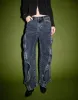 Ruffle Wide-Leg Jeans sold by Urban Revivo