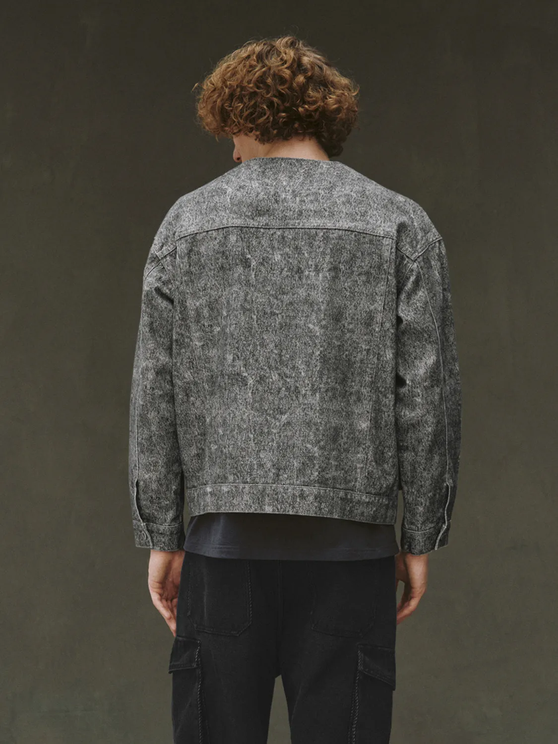 Flap Pocket Denim Jackets sold by Urban Revivo product image thumbnail 2