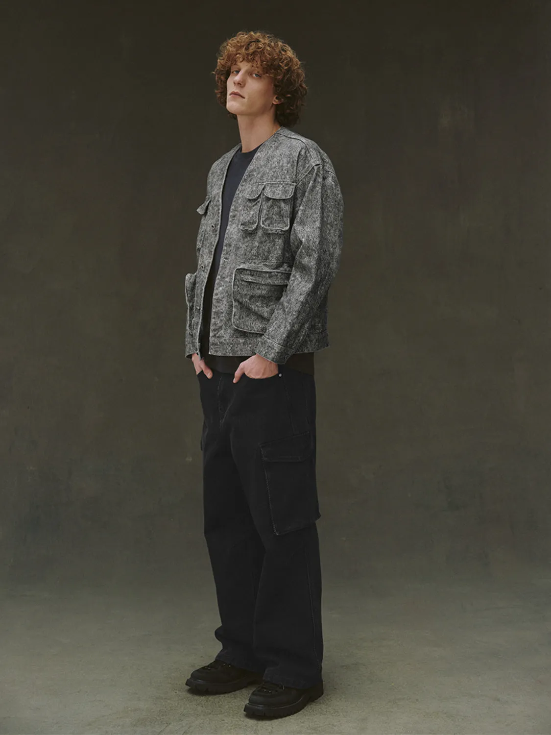 Flap Pocket Denim Jackets sold by Urban Revivo product image thumbnail 4