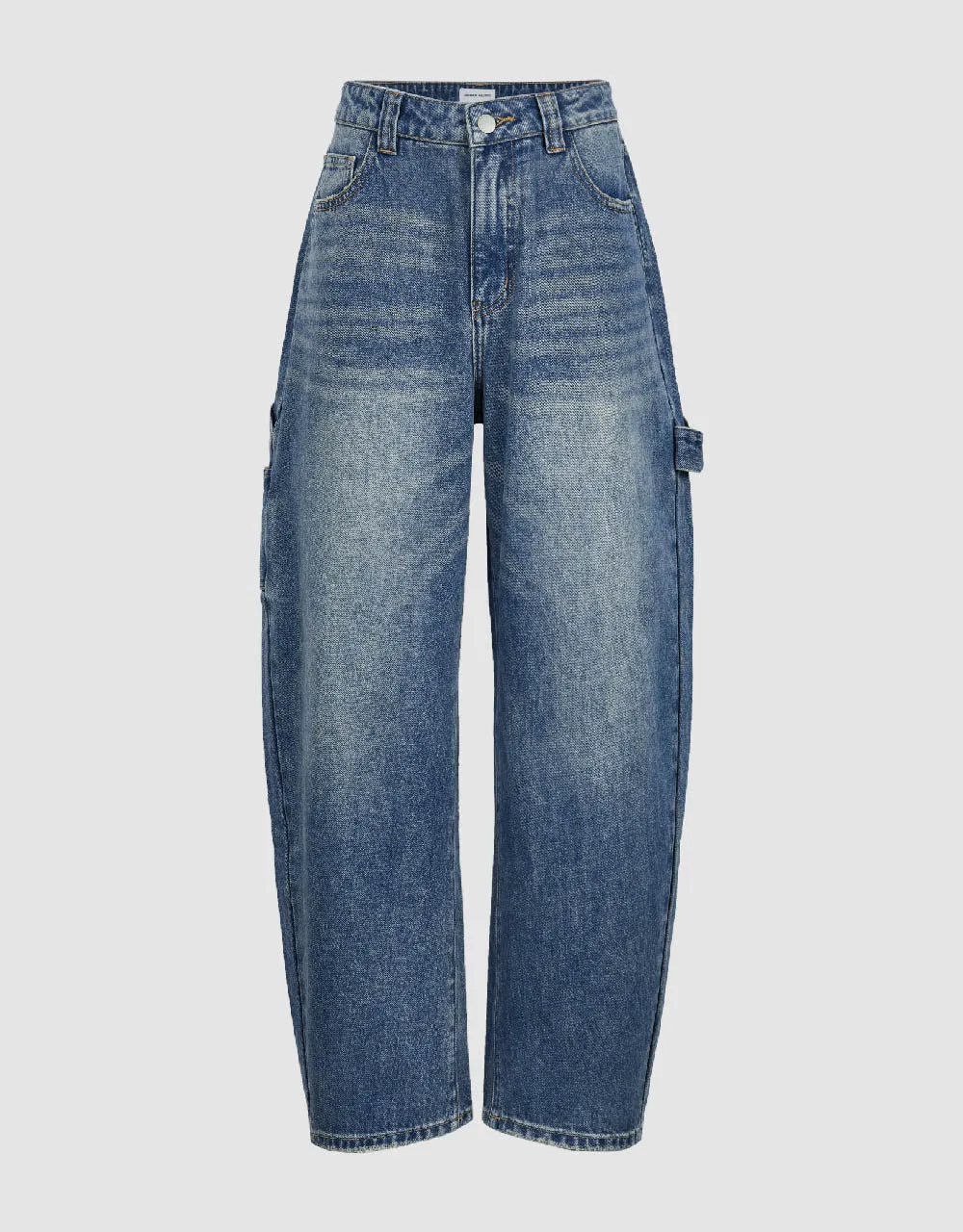 Carrot Fit Pants Jeans sold by Urban Revivo