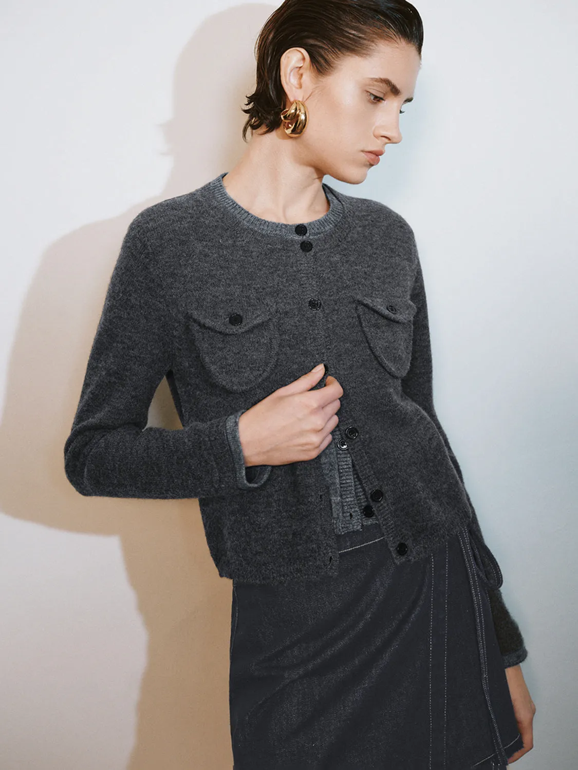 Button Up Knitted Cardigans sold by Urban Revivo