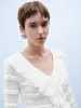 Ruffle Hem Shirts sold by Urban Revivo