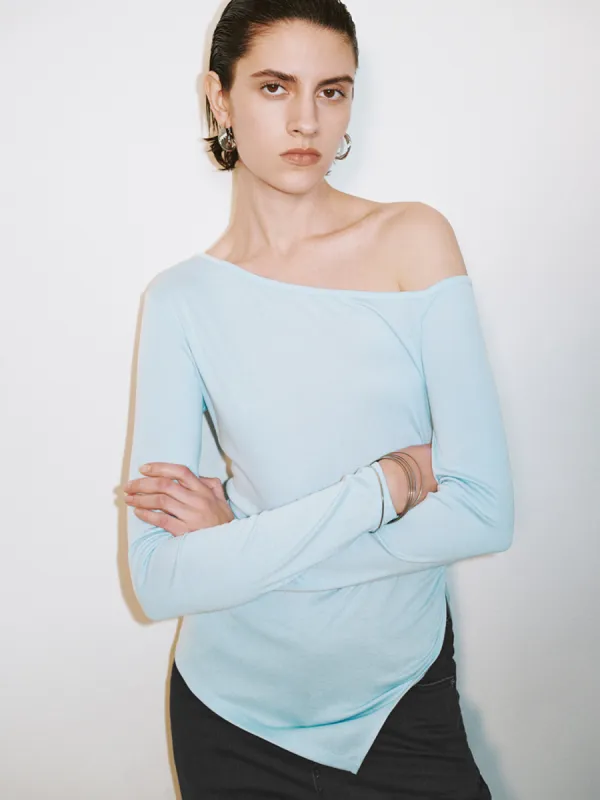 One Shoulder Skinny T-Shirts sold by Urban Revivo