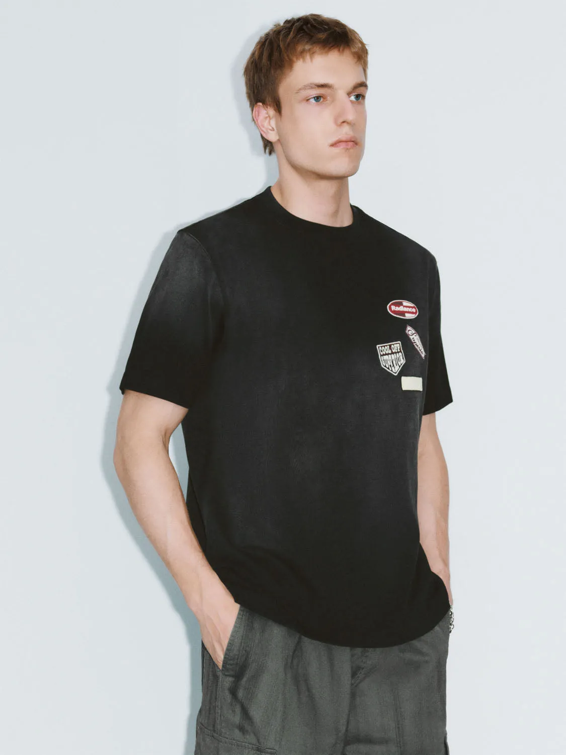 Short Sleeve T-Shirts sold by Urban Revivo product image thumbnail 2