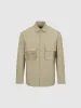 Flap Pocket Loose Shirts sold by Urban Revivo