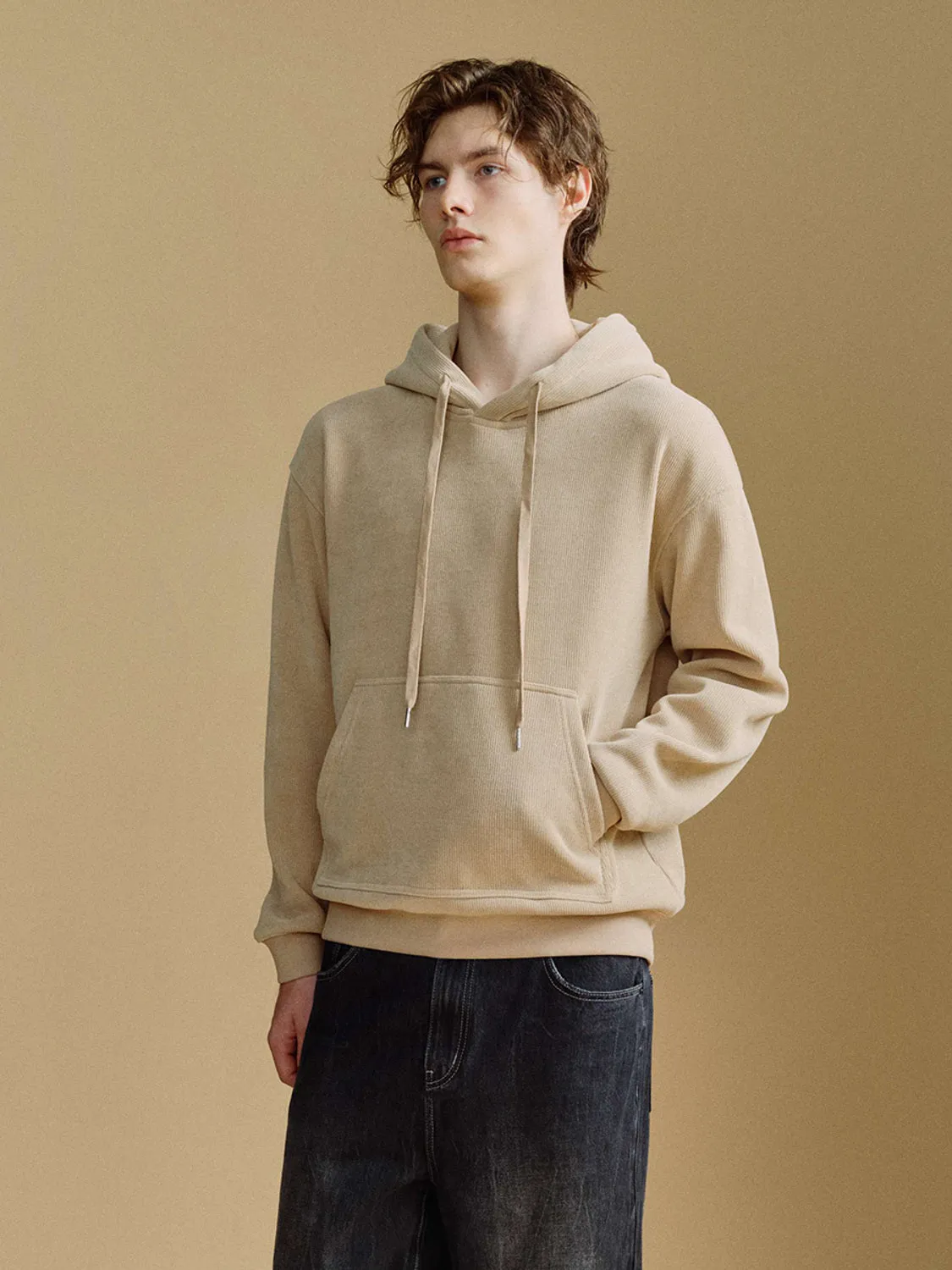 Drop Shoulder Sleeve Hoodie Sweatshirts sold by Urban Revivo