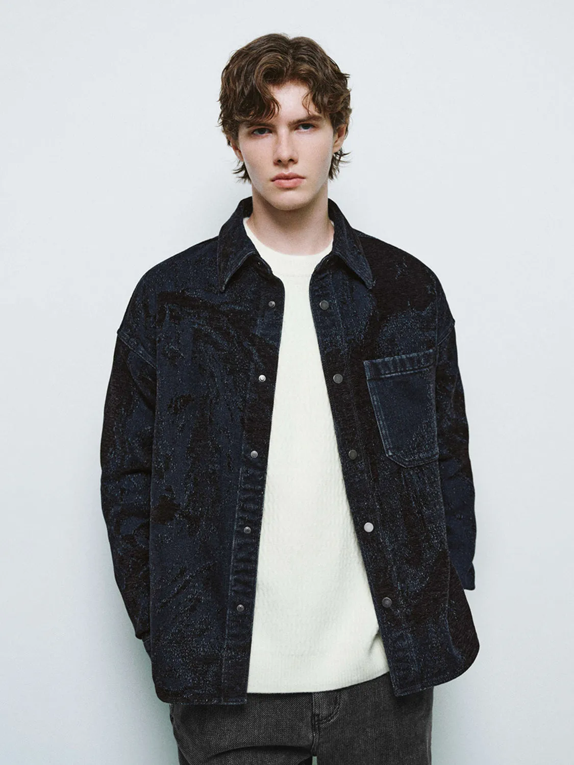 Loose Denim Shirts sold by Urban Revivo