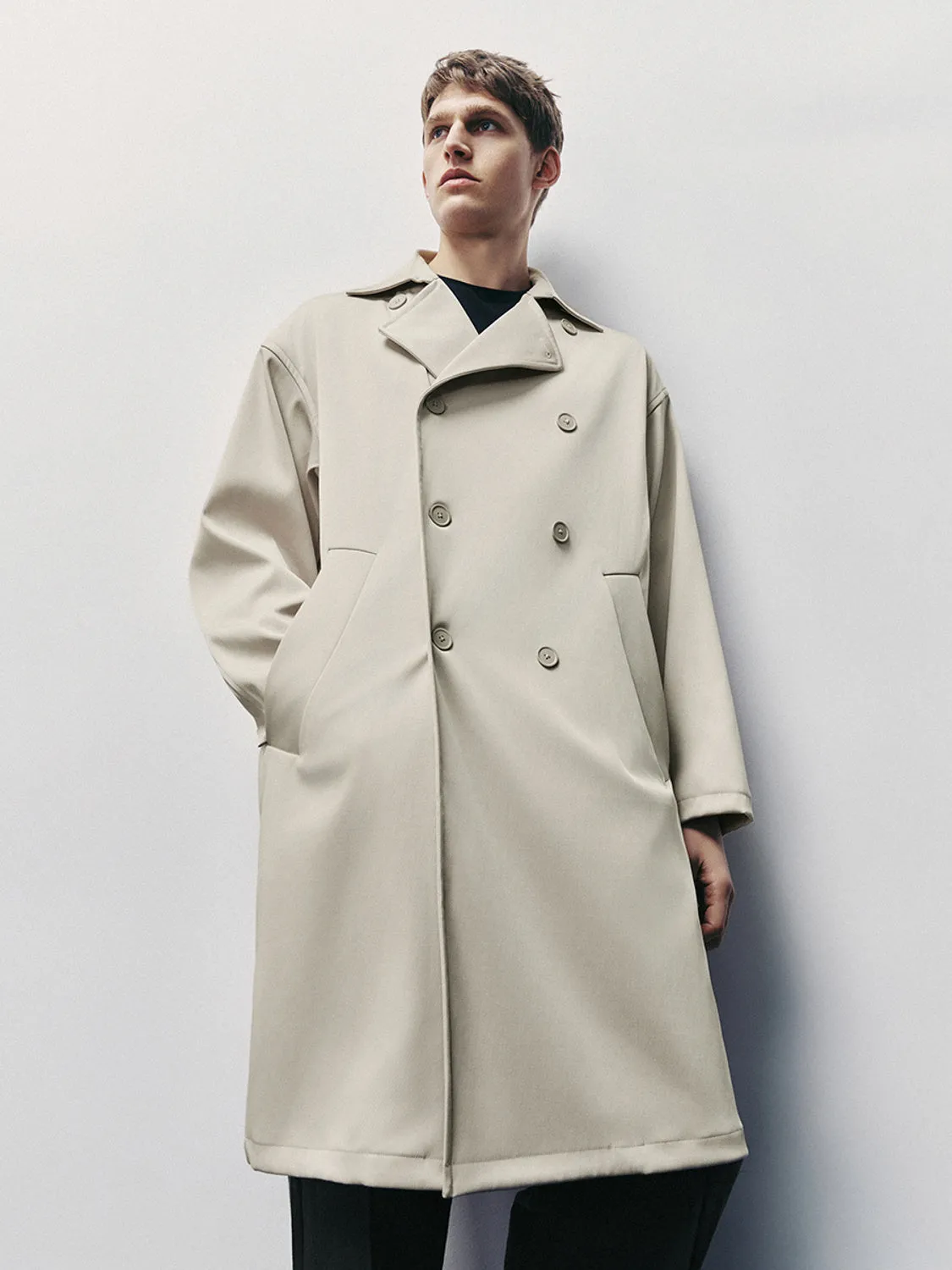 Longline Trench Coats sold by Urban Revivo product image thumbnail 4