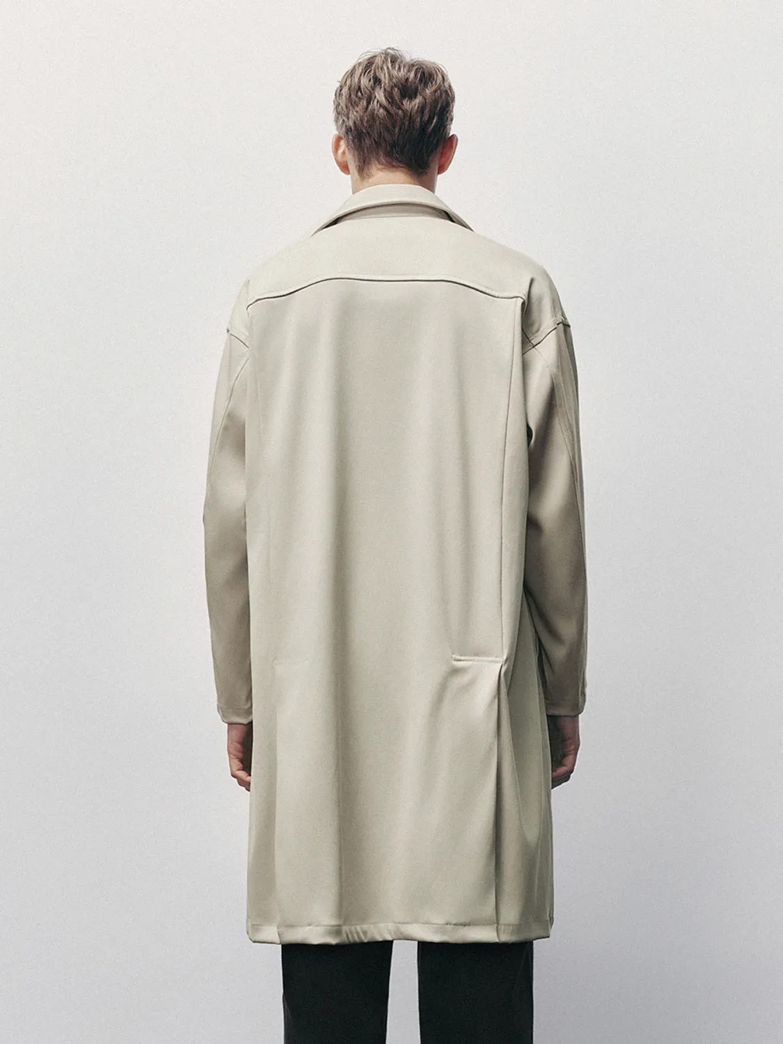 Longline Trench Coats sold by Urban Revivo product image thumbnail 2
