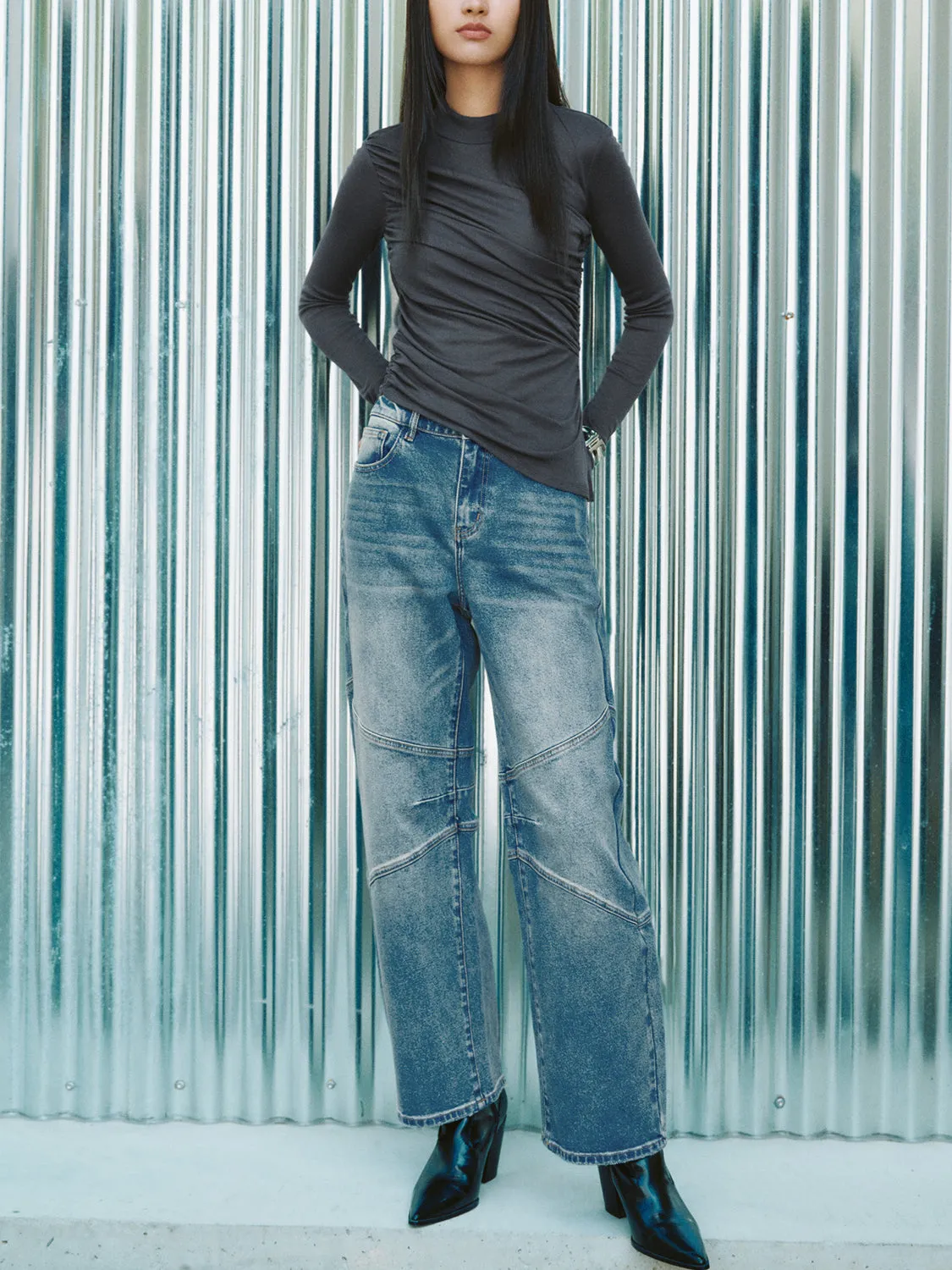 Carrot Fit Denim Jeans sold by Urban Revivo product image thumbnail 2