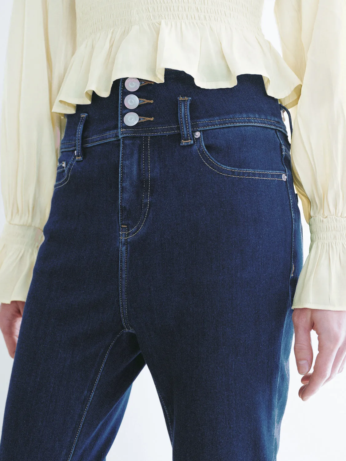 Skinny-Fit Denim Jeans sold by Urban Revivo product image thumbnail 3