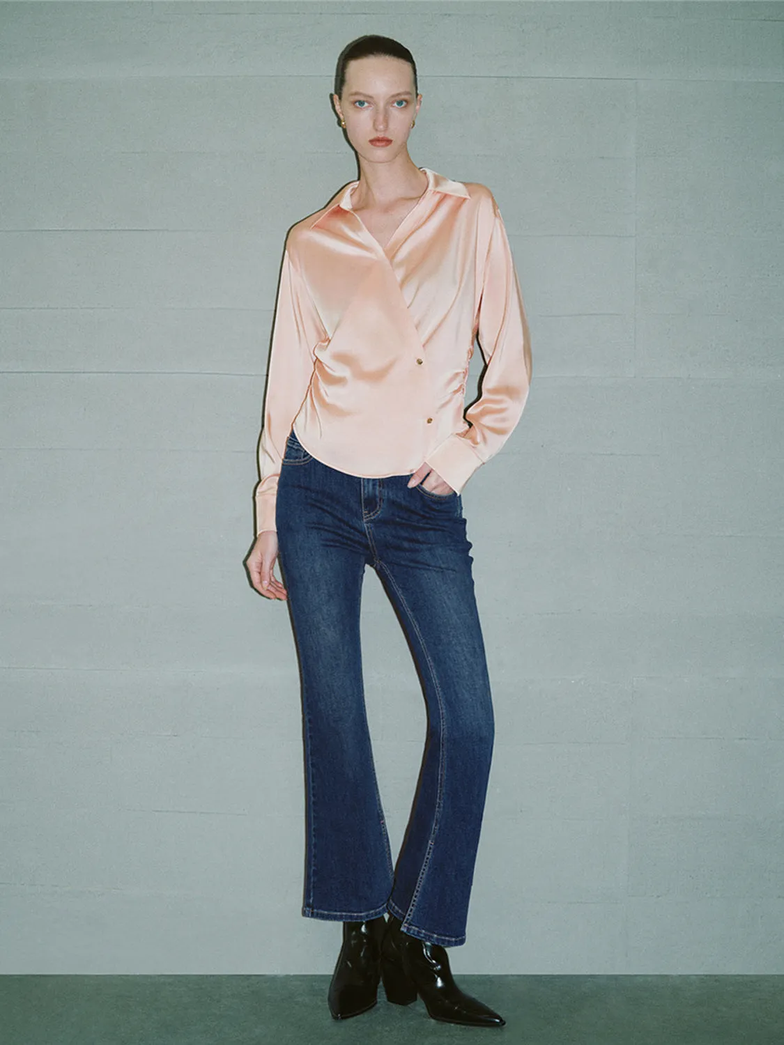 Flare Denim Jeans sold by Urban Revivo product image thumbnail 5