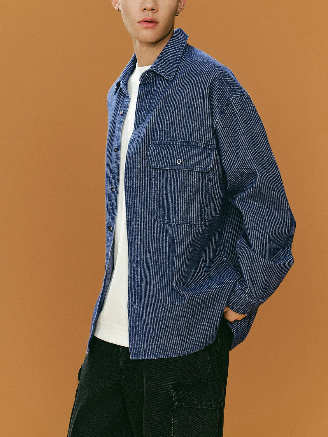 Oversized Denim Shirts sold by Urban Revivo product image thumbnail 5
