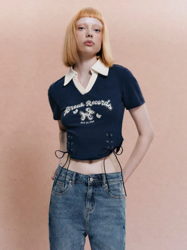 Standard Sleeve Regular Polo Shirts made by Urban Revivo