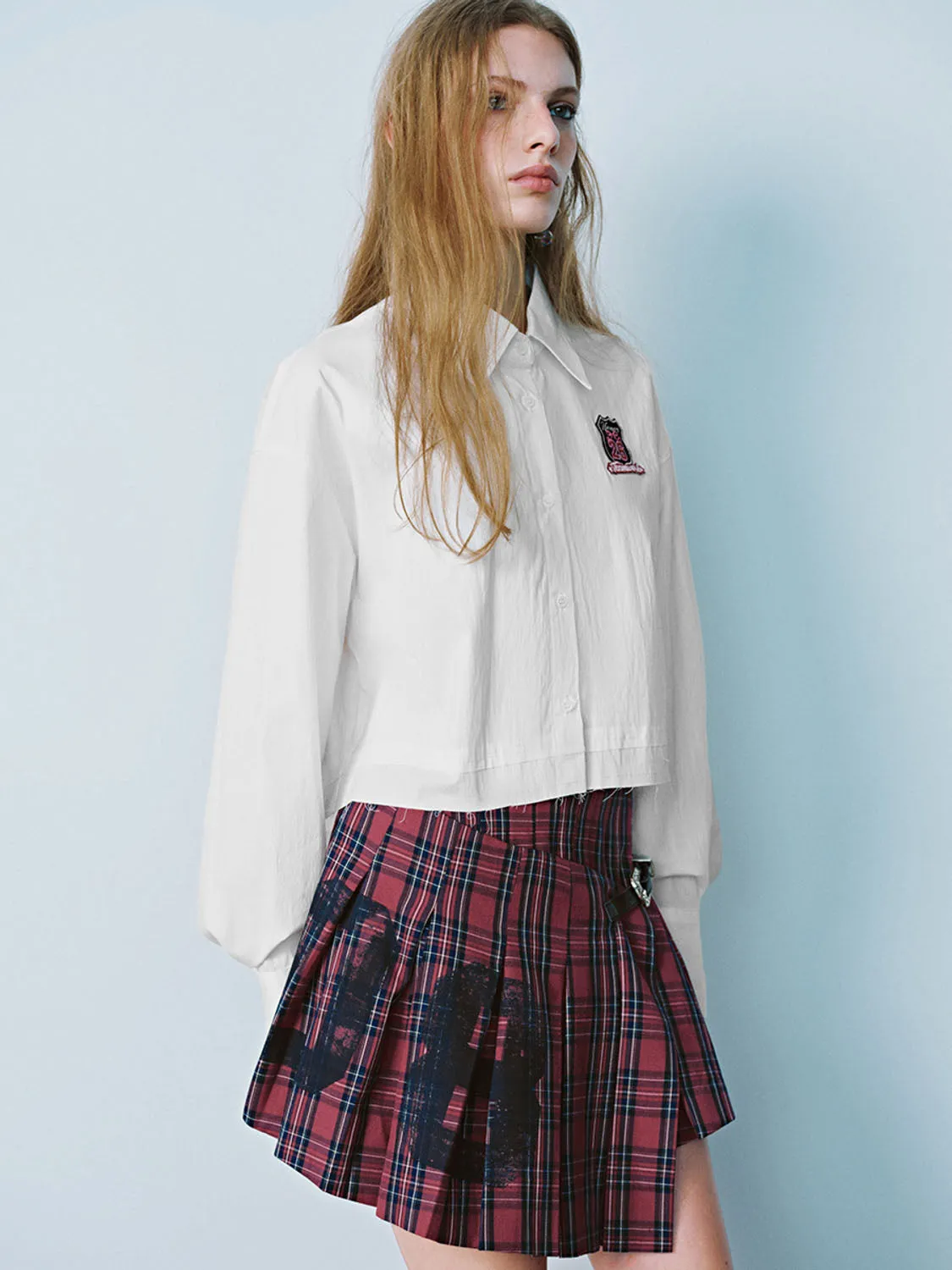 Button Up Long Sleeve Shirts sold by Urban Revivo product image thumbnail 5