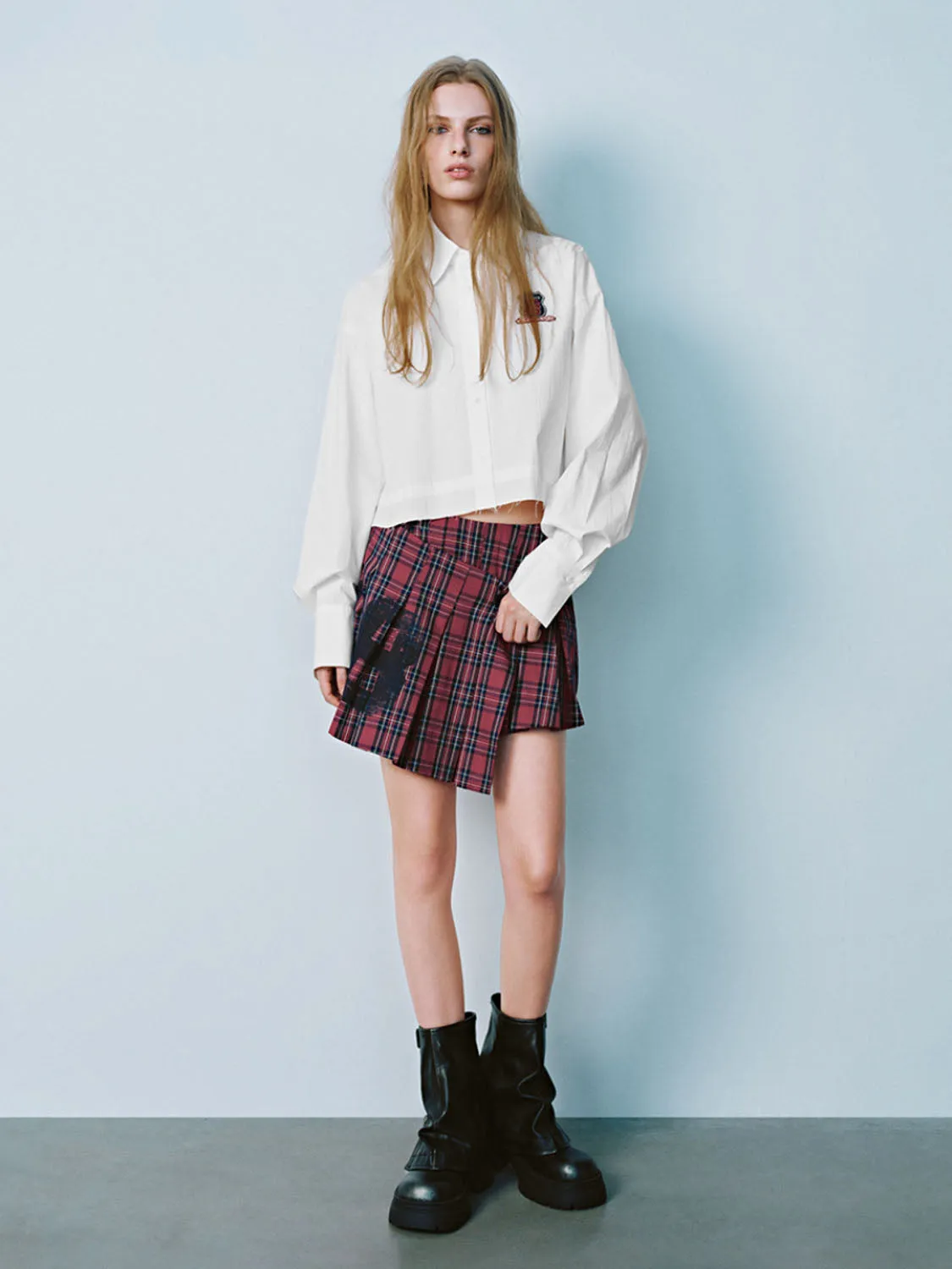 Button Up Long Sleeve Shirts sold by Urban Revivo product image thumbnail 4