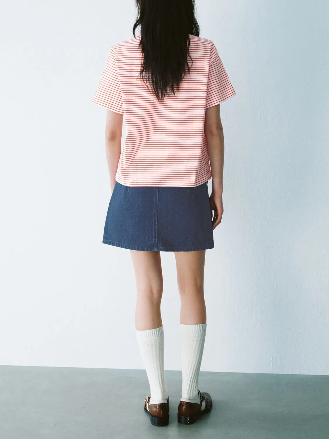 Crew Neck Short Sleeve T-Shirts sold by Urban Revivo product image thumbnail 4