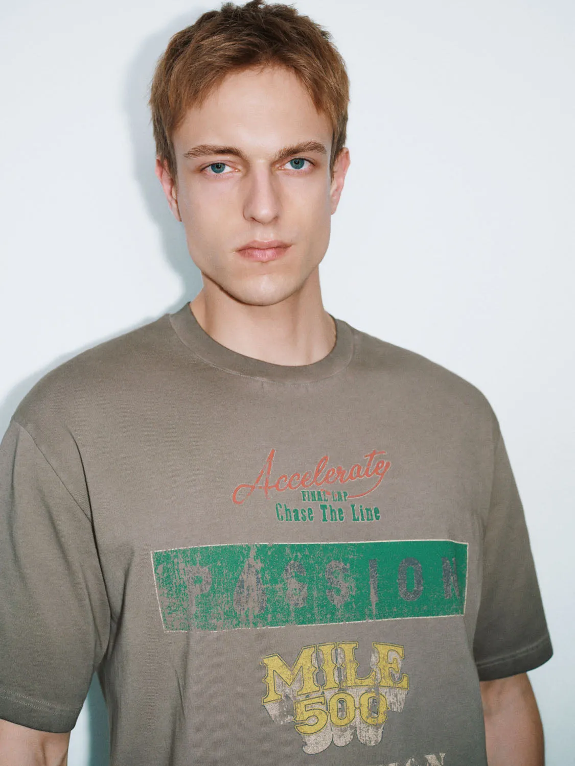 Printed Short Sleeve T-Shirts sold by Urban Revivo product image thumbnail 3