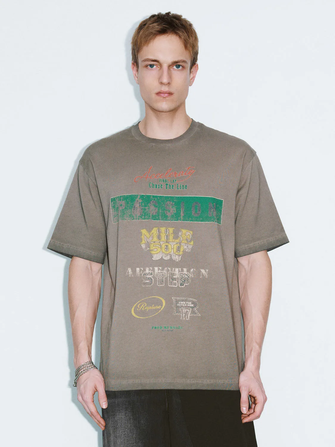 Printed Short Sleeve T-Shirts sold by Urban Revivo