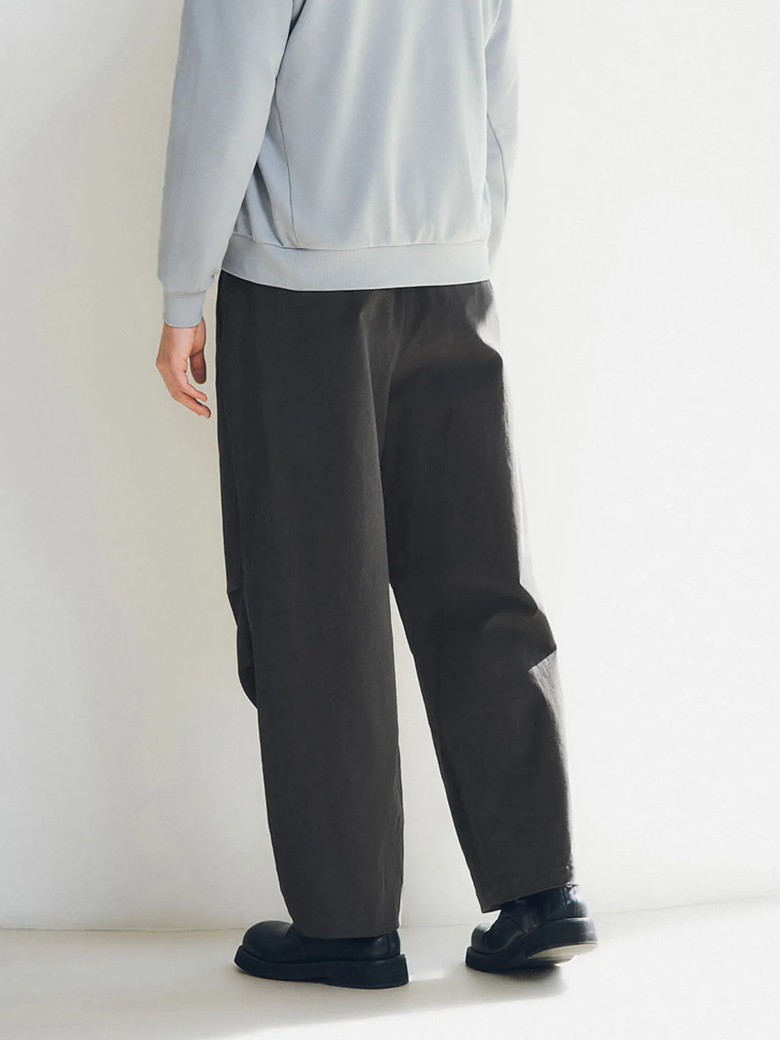 Ruched Wide-Leg Pants sold by Urban Revivo product image thumbnail 3