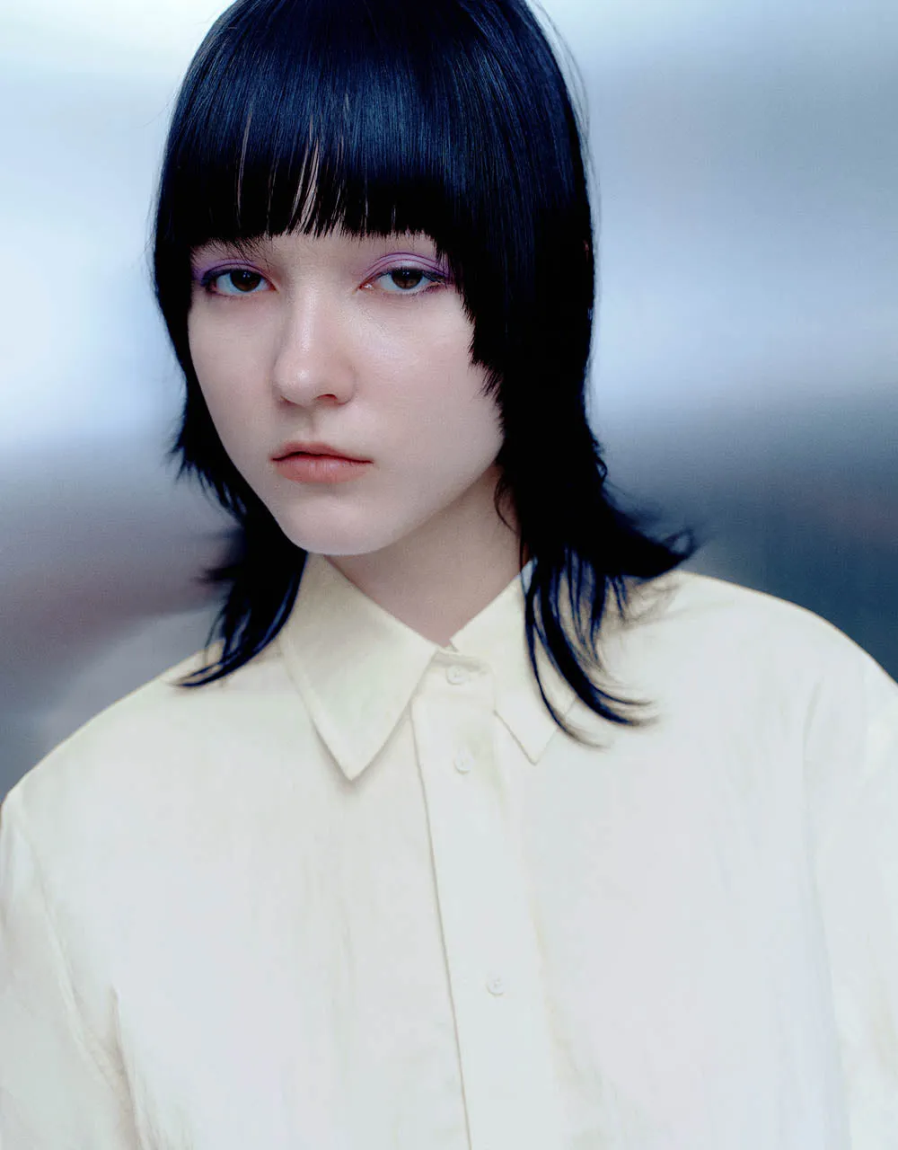 Gradient Button Up Straight Shirt sold by Urban Revivo product image thumbnail 3