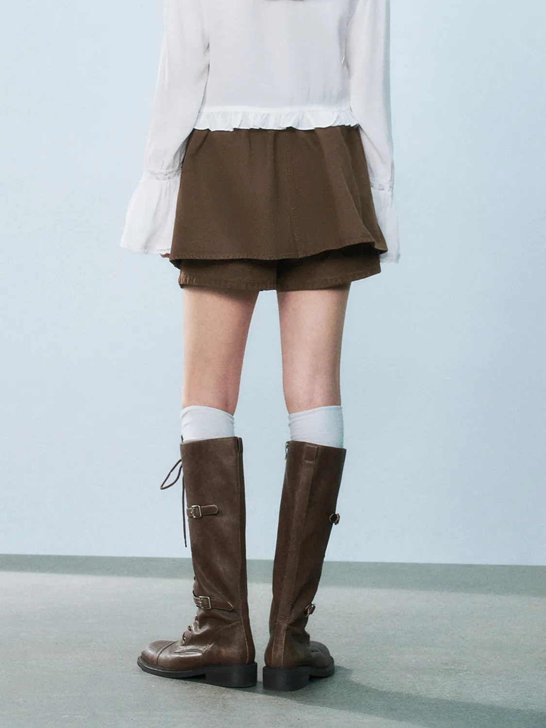 2 In 1 Denim Shorts sold by Urban Revivo product image thumbnail 3