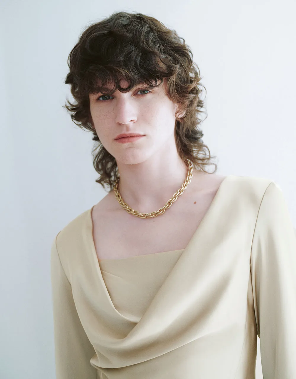 Cowl Neck Overhead Shirt sold by Urban Revivo product image thumbnail 4