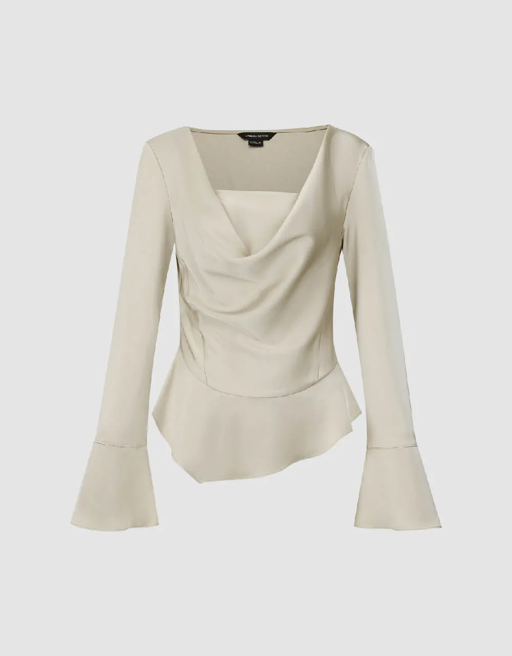 Cowl Neck Overhead Shirt sold by Urban Revivo product image thumbnail 2