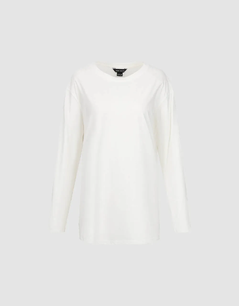 Crew Neck Loose T-Shirt sold by Urban Revivo product image thumbnail 2