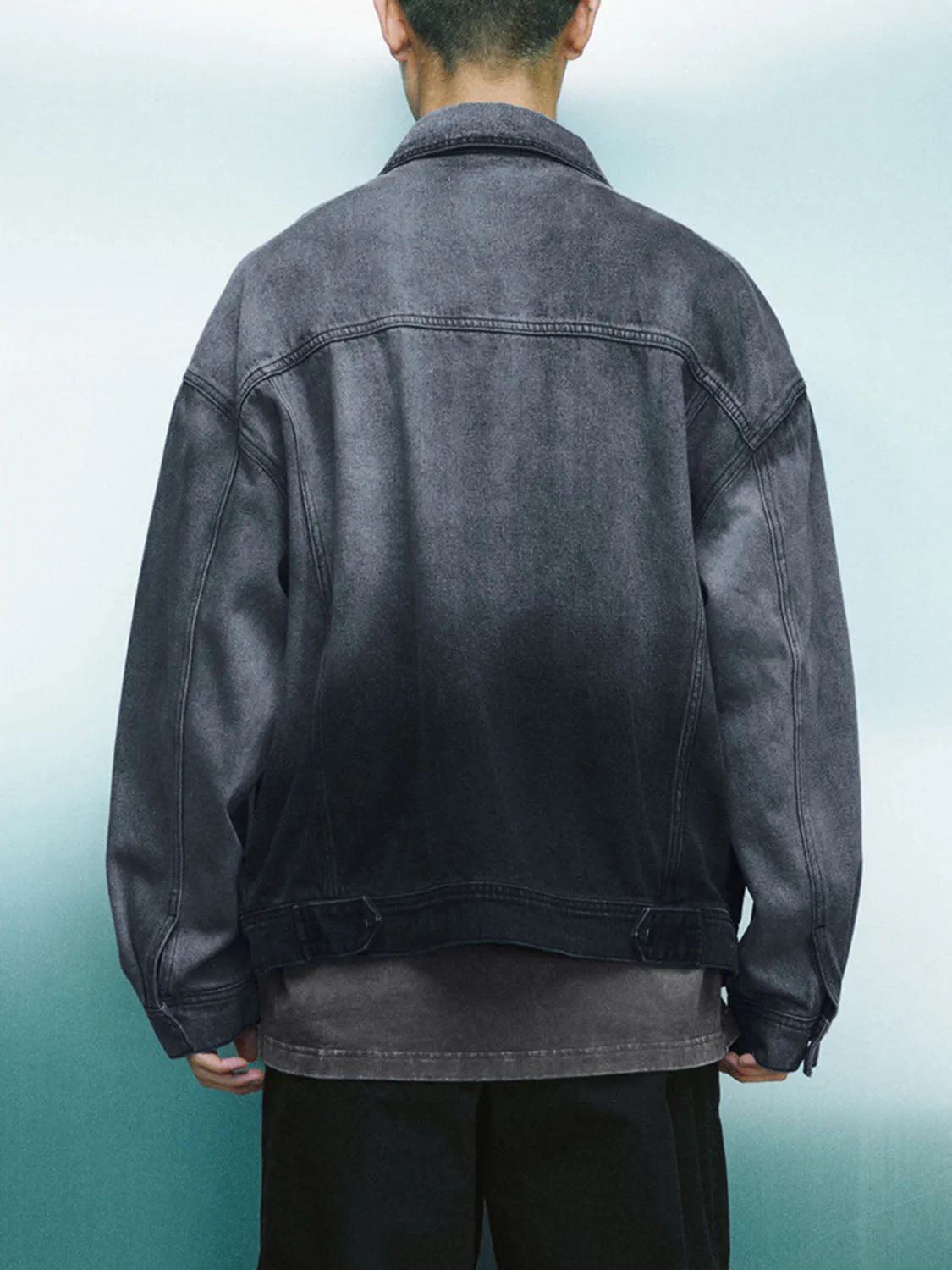 Flap Pocket Denim Jackets sold by Urban Revivo product image thumbnail 2