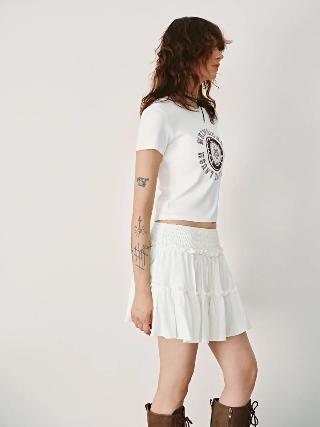 Skinny Cropped T-Shirts sold by Urban Revivo product image thumbnail 2