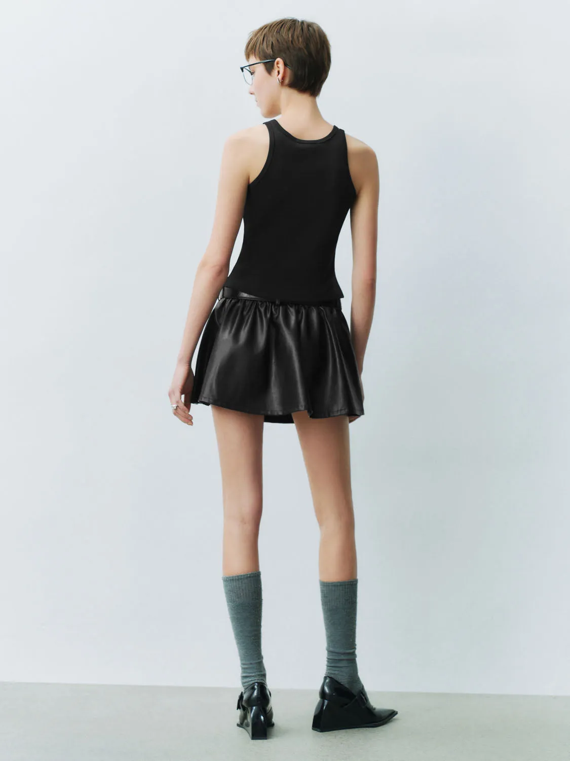 U-Neck Tank Tops sold by Urban Revivo product image thumbnail 5