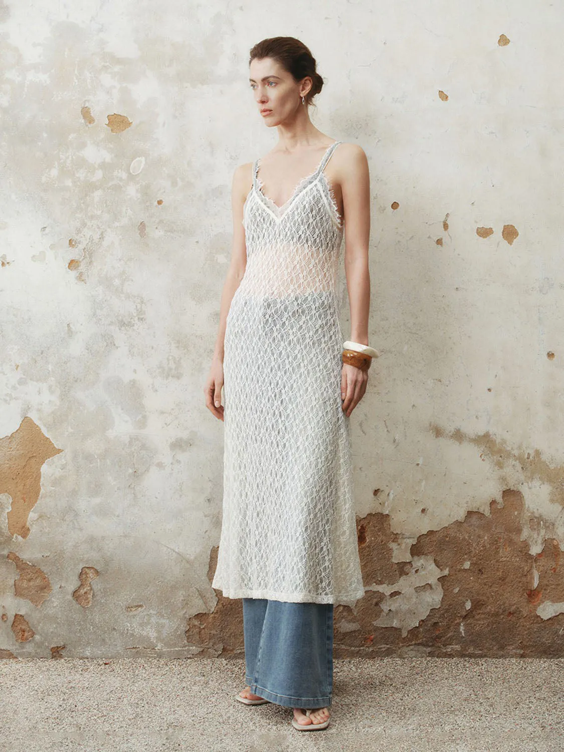 Lace Cami A-Line Dresses sold by Urban Revivo product image thumbnail 4