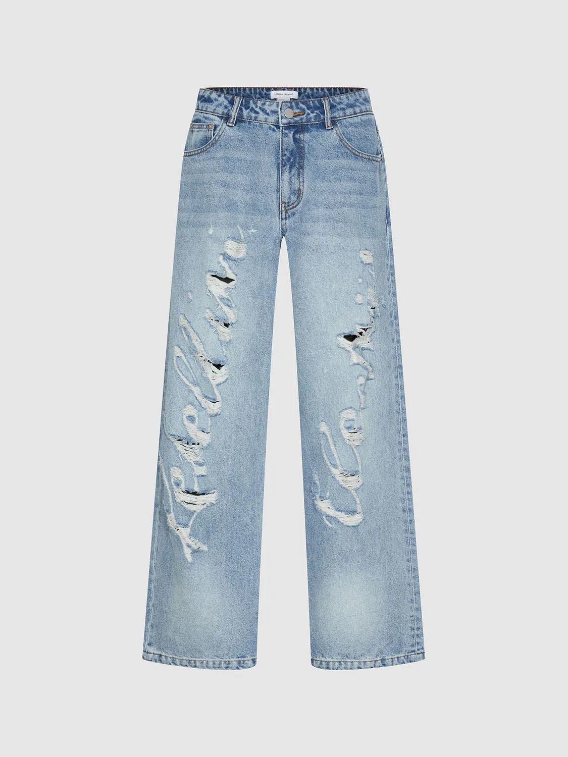 Ripped Denim Jeans sold by Urban Revivo
