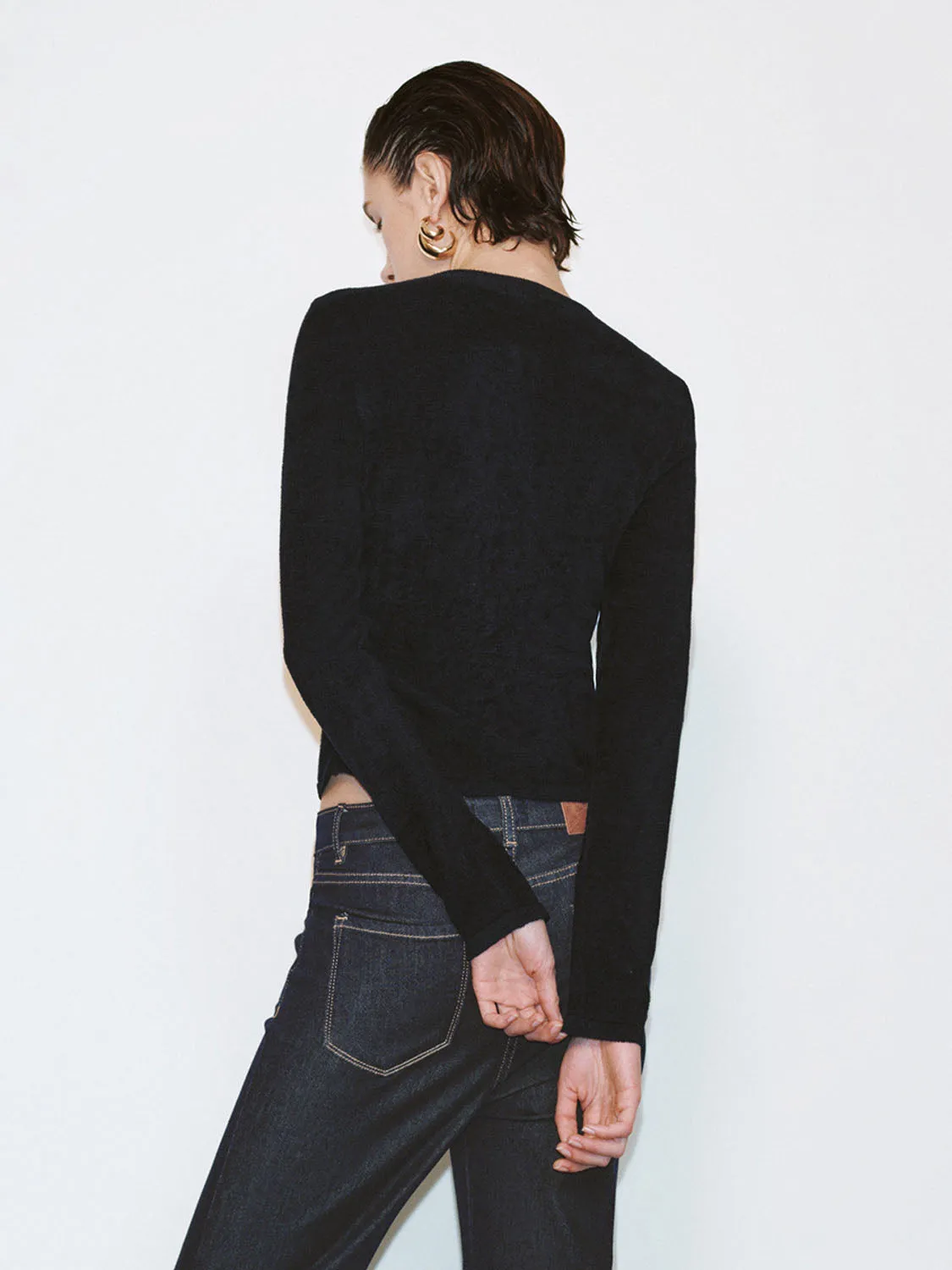 Ruched Knitted T-Shirts sold by Urban Revivo product image thumbnail 2