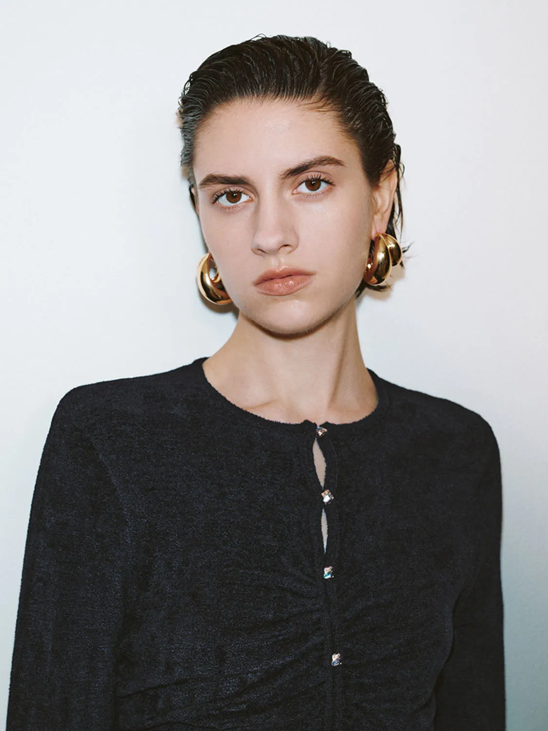 Ruched Knitted T-Shirts sold by Urban Revivo product image thumbnail 5